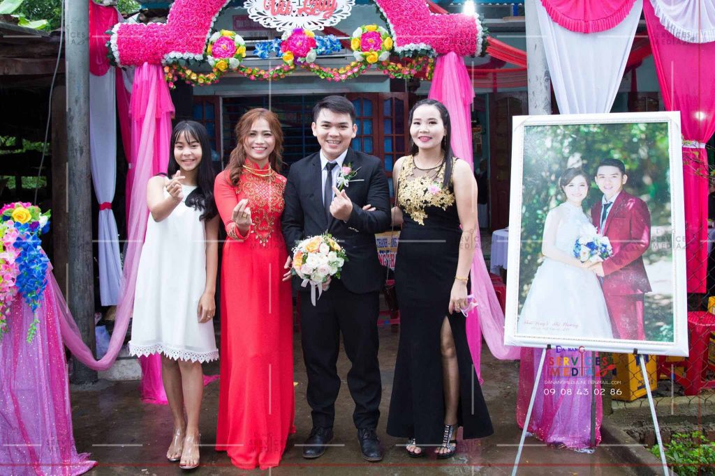 Chụp ảnh tiệc cưới truyền thống Đà Nẵng