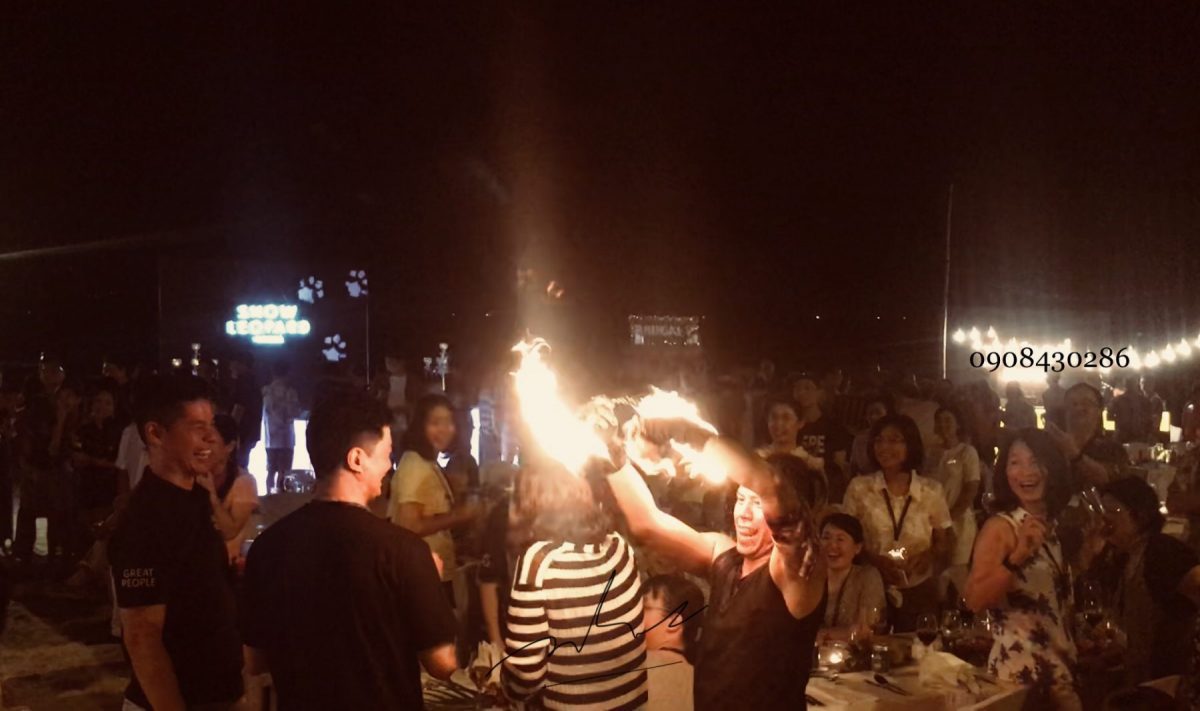 Fire show sự kiện ngoài trời