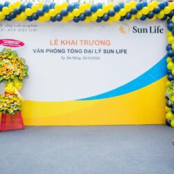 VIỀN BÓNG BACKDROP KHAI TRƯƠNG