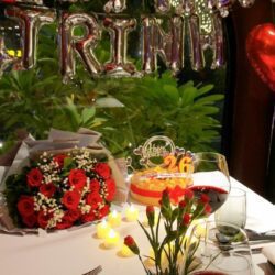 Trang trí tiệc 2 người