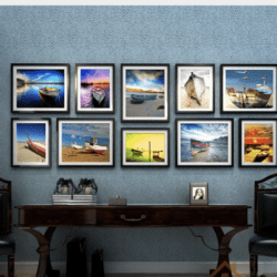 BỘ KHUNG ẢNH TREO TƯỜNG THEO DECOR