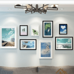BỘ KHUNG ẢNH TREO TƯỜNG THEO DECOR