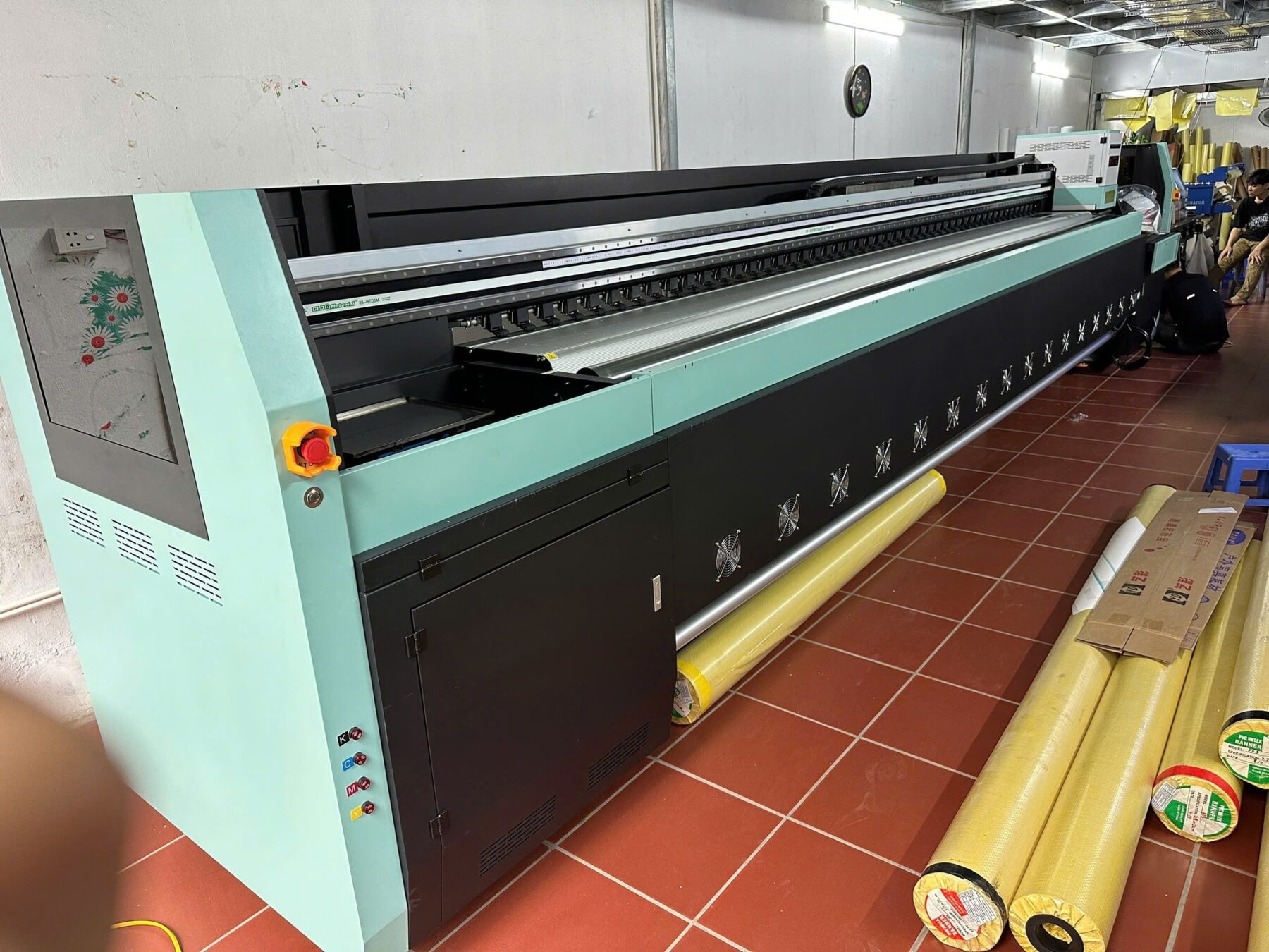 dịch vụ in bạt khổ lớn không nối 5 m giá rẻ
