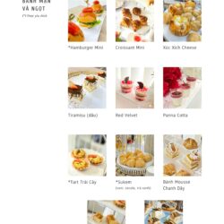 TIỆC TEABREAK 20 KHÁCH