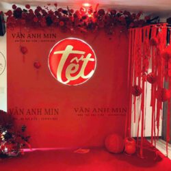 BACKDROP TRANG TRÍ TẾT CỔ TRUYỀN