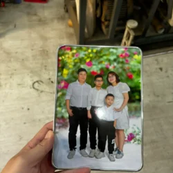 in anh gia dinh trang guong da nang