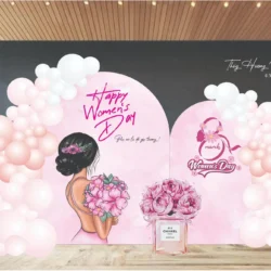 mẫu trang trí 8/3 phụ nữ đà nẵng