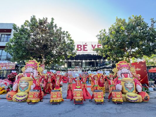 MÚA LÂN KHAI TRƯƠNG MAY MẮN ĐÀ NẴNG