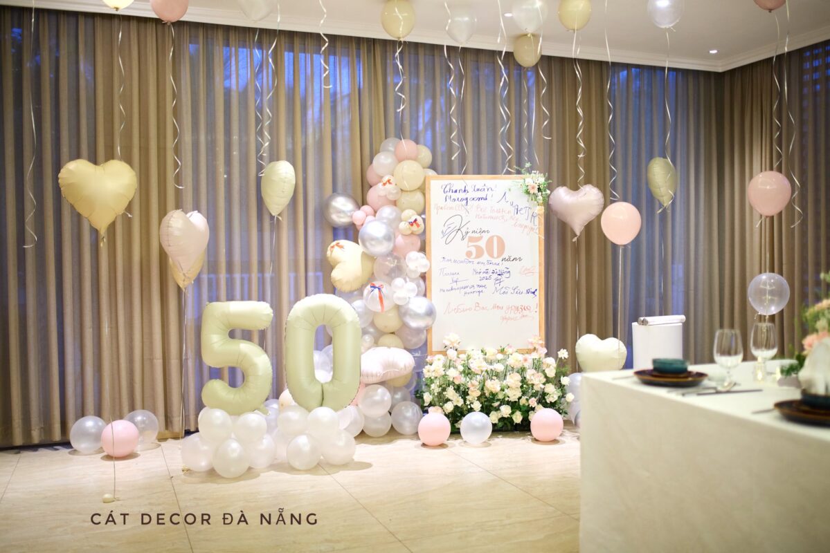 Party decor in Danang