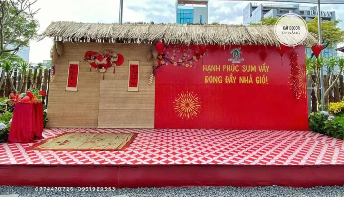 trang trí tết chuyên nghiệp