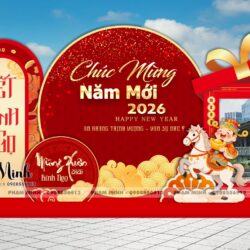 trang trí tết hiện đại