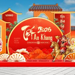 trang trí tết phong cách Á Đông