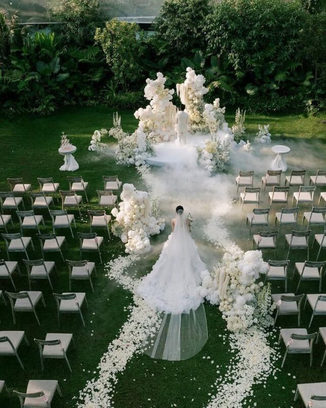 dịch vụ pháo hoa tiệc cưới luxury