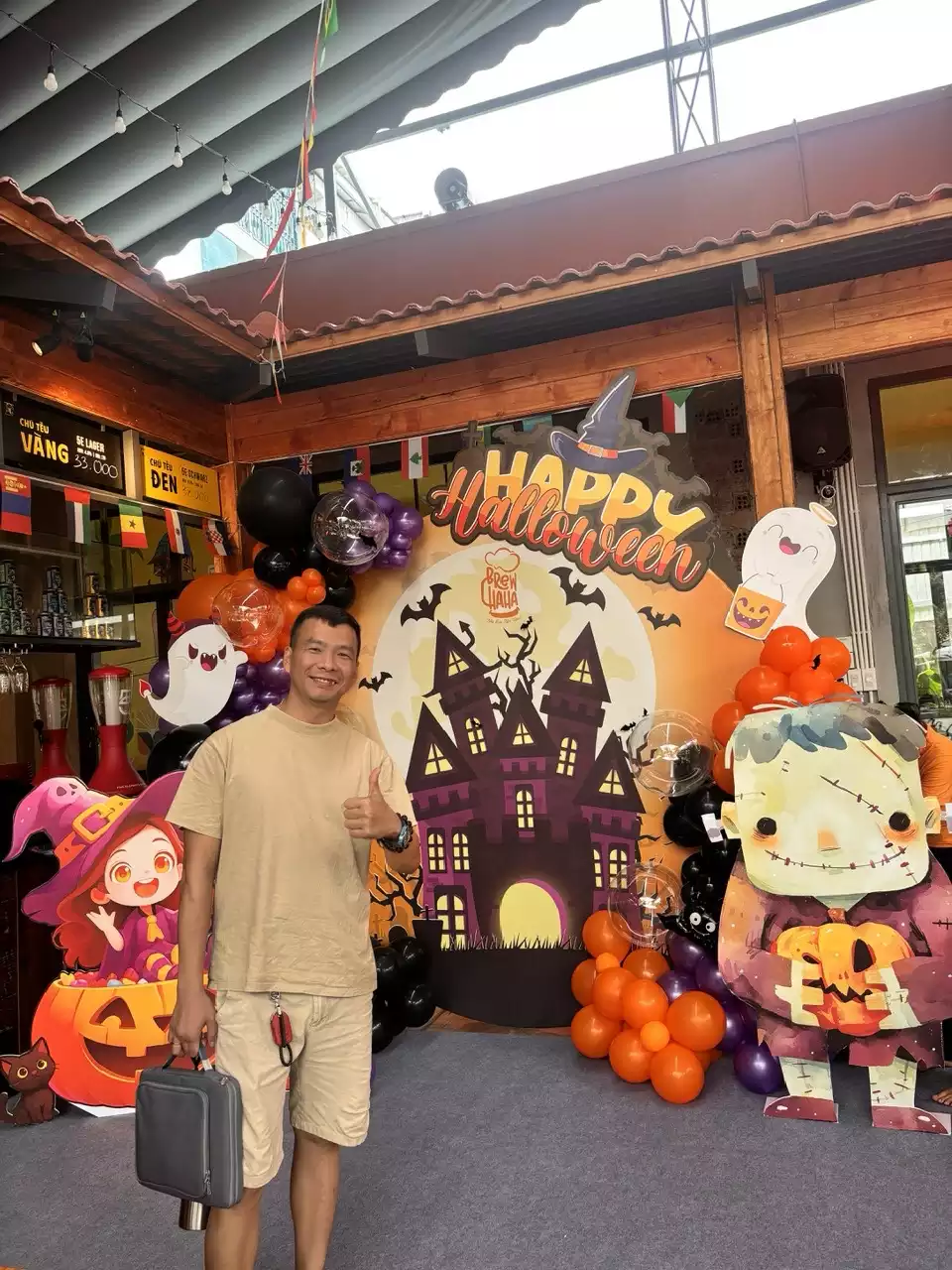 Check-in booth Halloween Đà Nẵng
