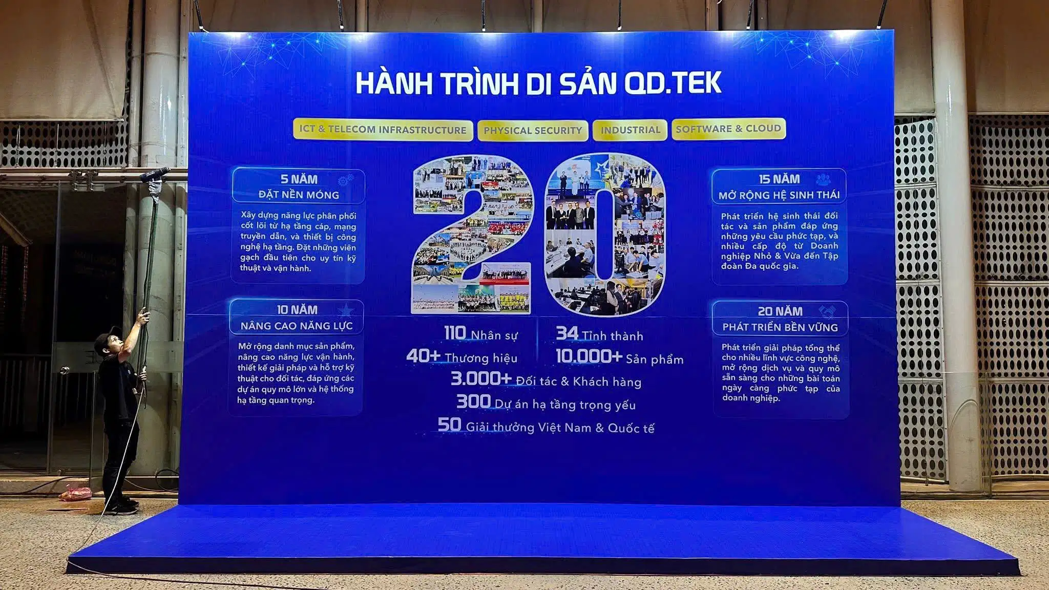 Booth trưng bày thương hiệu thi công tại Đà Nẵng