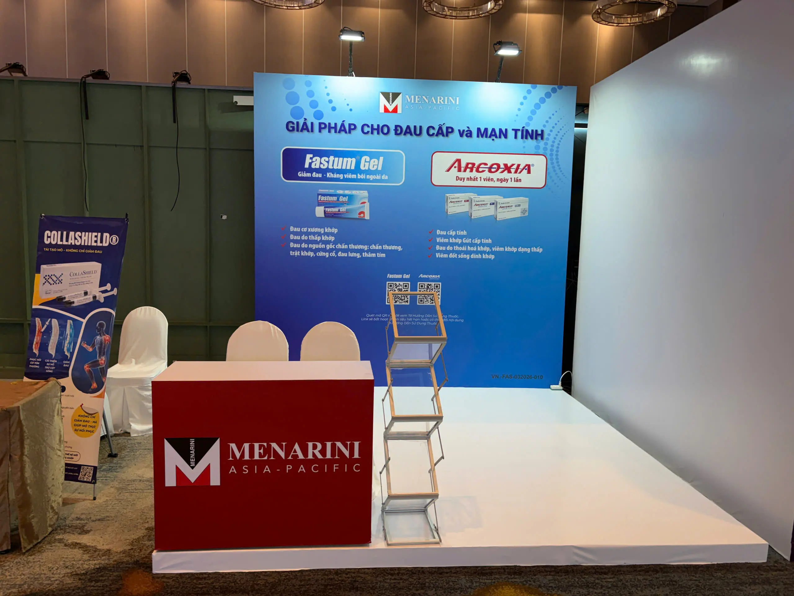 Backdrop sân khấu booth sự kiện công ty Đà Nẵng