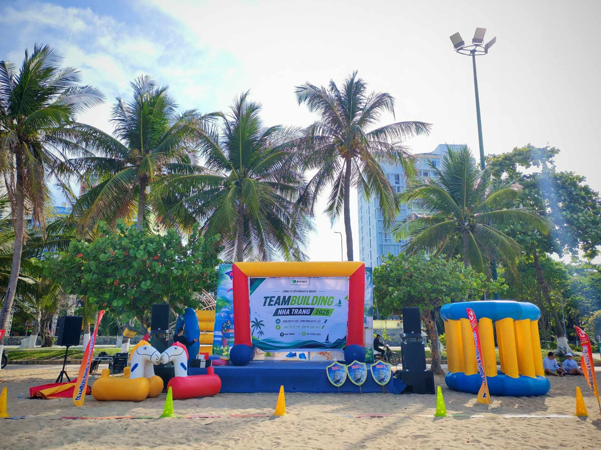 Âm thanh Teambuilding Nha Trang