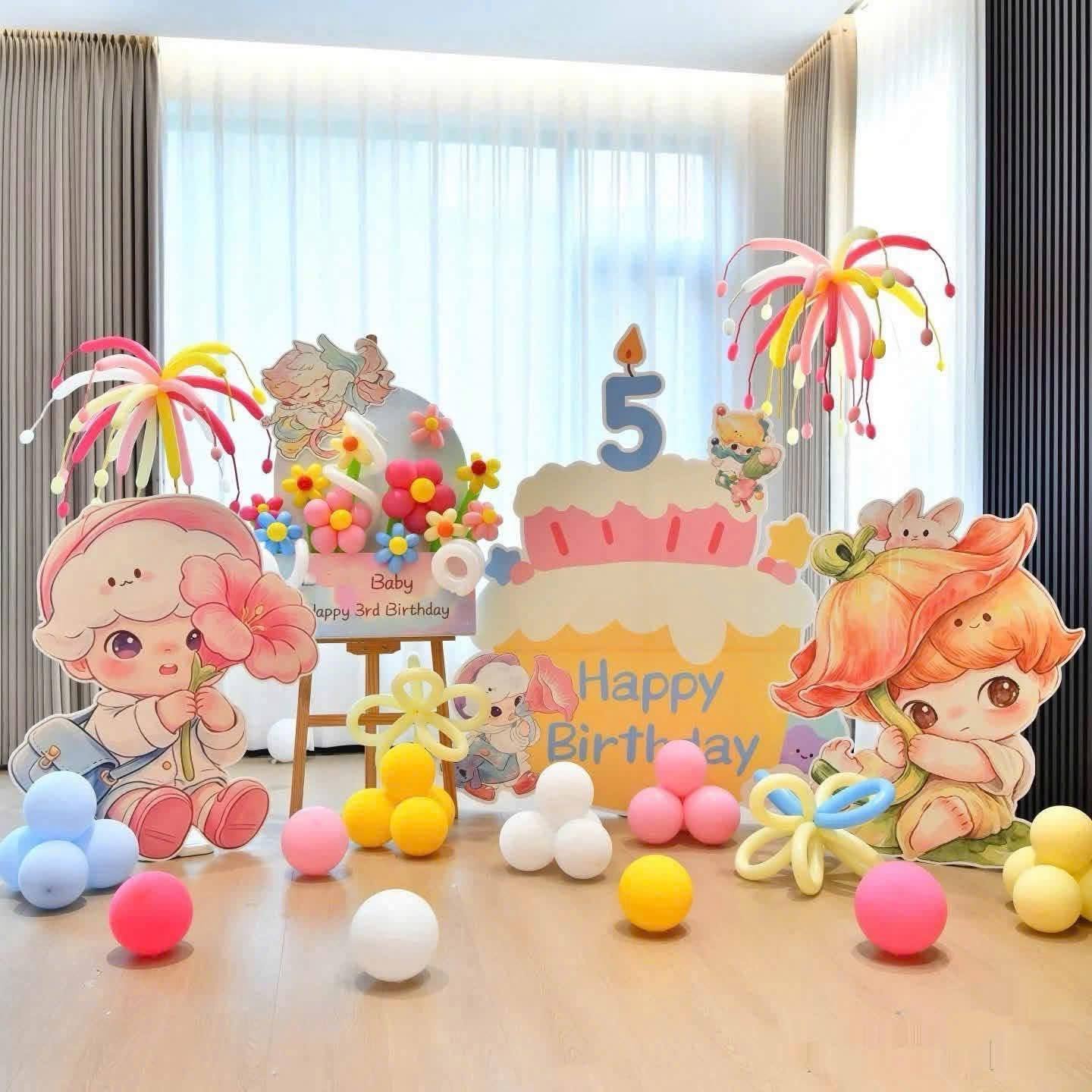 Trang trí sinh nhật bằng bóng bay tại Đà Nẵng